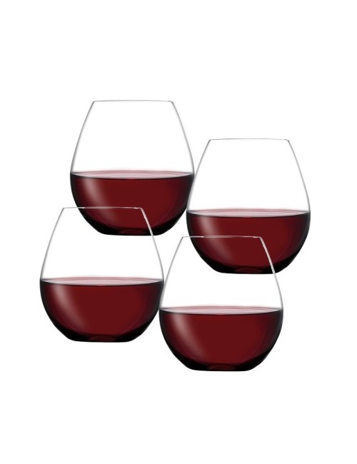 Set 4 bicchieri acqua/Bourgogne 710cc Nude