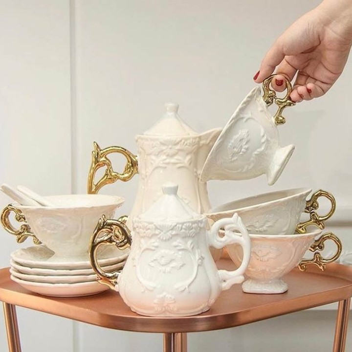 Seletti Zuccheriera I-Wares I-Sugar oro