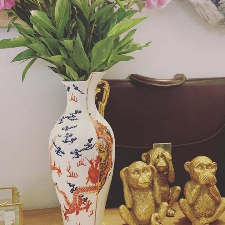 Seletti Vaso Hybrid Adelma alto 32,5 cm
