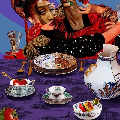 Tazza da Tè Hybrid Aspero con Piattino – Porcellana... 2