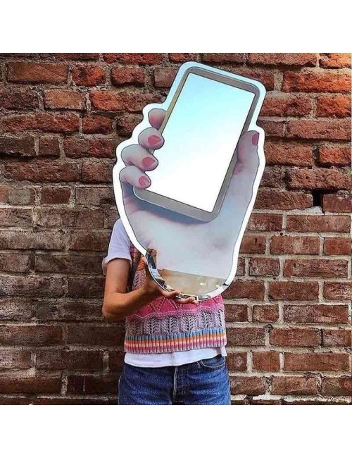 SPECCHIO SAGOMATO"SELFIE" Cm.39 h.70