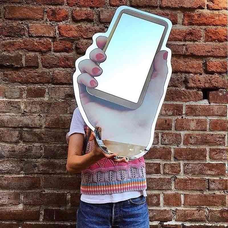 Seletti specchio Selfie Mirror - Candida Celiento