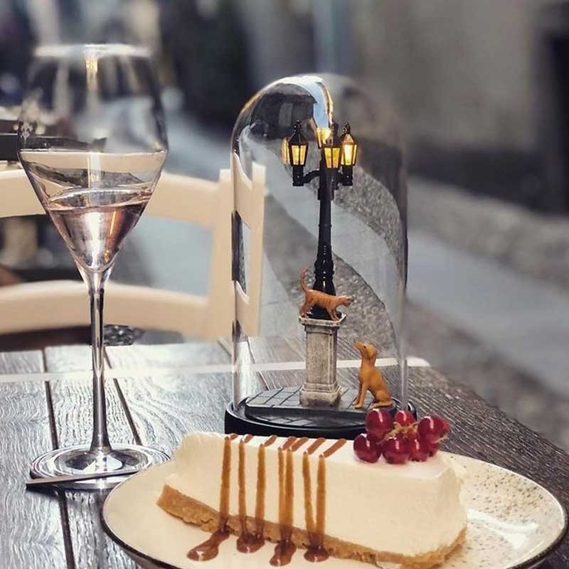 LAMPADA DA TAVOLO IN RESINA "MY LITTLE EVENING" ?