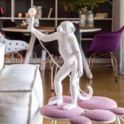 Seletti Monkey Lamp in piedi - lampada da tavolo di design - Candida  Celiento