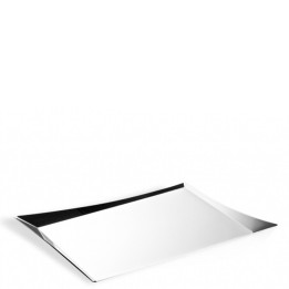 Candida Celiento - Elleffe Design, vassoio in acciaio inox 52x40cm