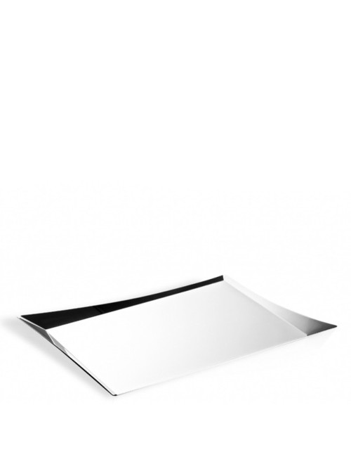 Candida Celiento - Elleffe Design, vassoio in acciaio inox 52x40cm Candida Celiento - Elleffe Design, vassoio in acciaio inox 52x40cm