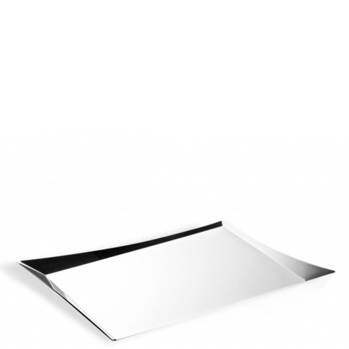 Candida Celiento - Elleffe Design, vassoio in acciaio inox 52x40cm