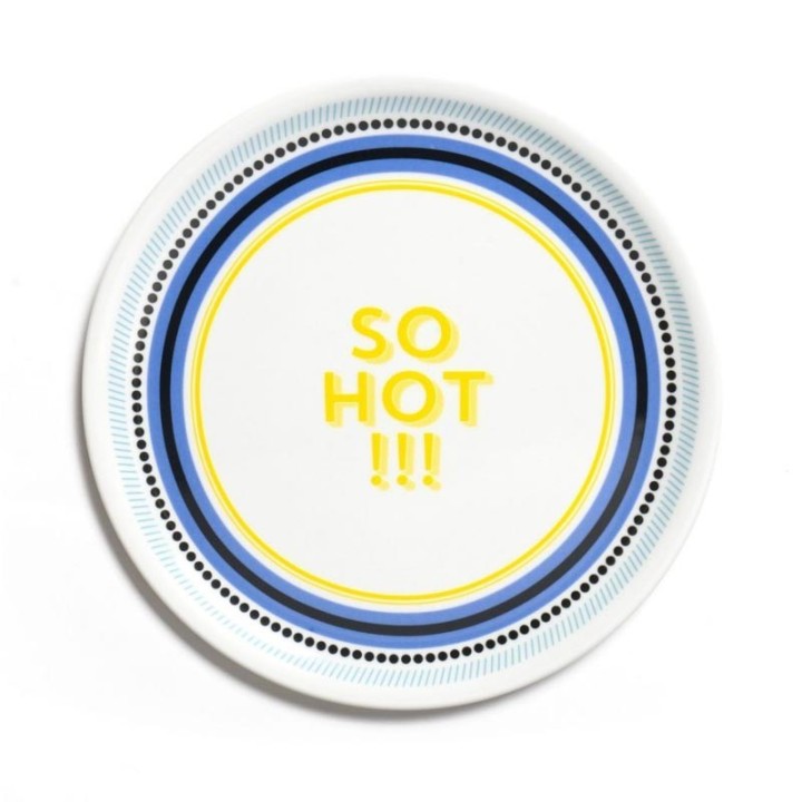 Piatto pizza "So hot!!!" di Bitossi