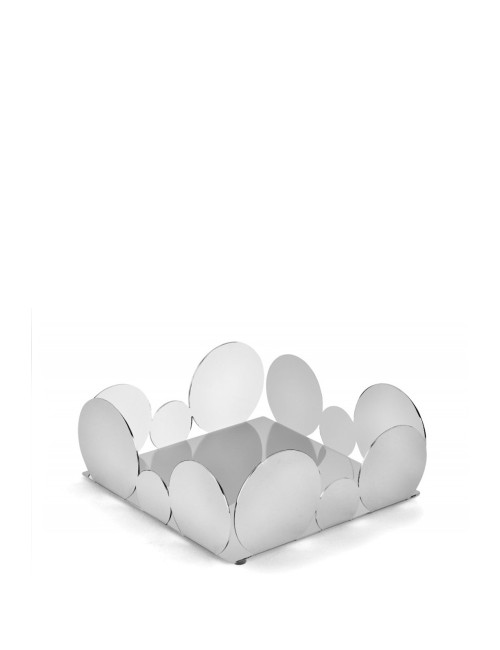 Elleffe Design - Portatovaglioli / cestino in acciaio inox Elleffe Design - Portatovaglioli / cestino in acciaio inox