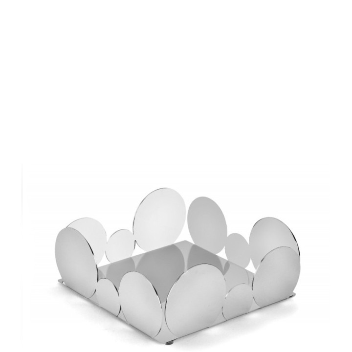Elleffe Design - Portatovaglioli / cestino in acciaio inox