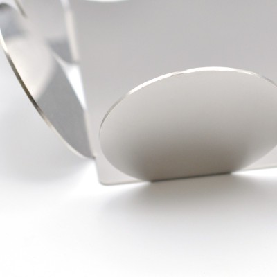 Elleffe Design - Vassoio in acciaio inox 45x31cm 2