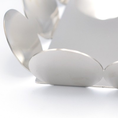 Candida Celiento - Elleffe Design, vassoio in acciaio inox 39x27CM 2
