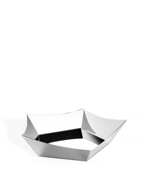 Candida celiento - Elleffe Design, cestino in acciaio inox 31x31cm Candida celiento - Elleffe Design, cestino in acciaio inox 31x31cm