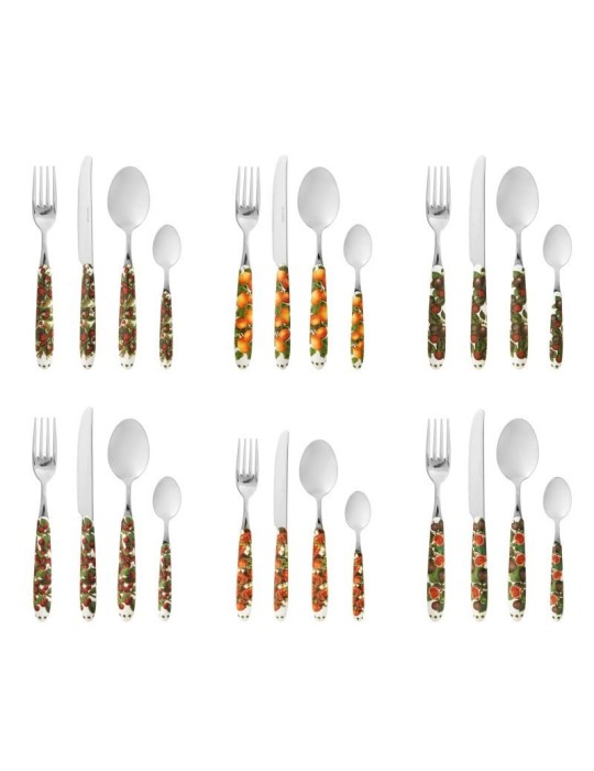 POSATE LE PRIMIZIE SET 24 PZ INOX