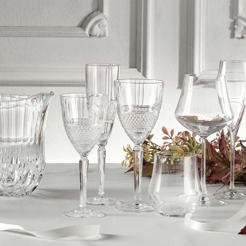 Brandani set 6 bicchieri contatto Crystal