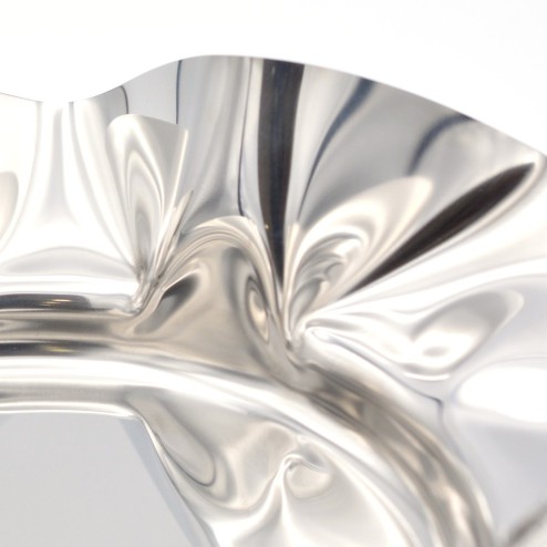 Candida Celiento - Elleffe Design, cestino in acciaio inox diametro 30cm