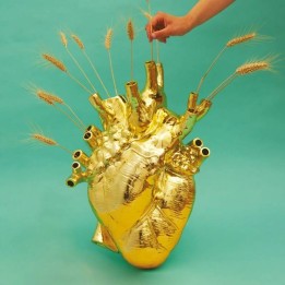 Seletti Vaso Love in Bloom Giant Gold 60 cm