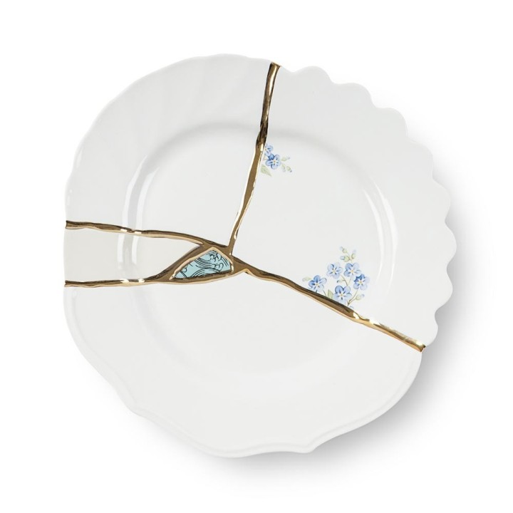 Seletti Piatto dessert Kintsugi Ø21cm