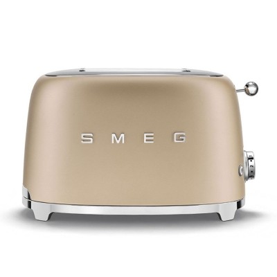 SMEG TOSTAPANE 2FT CHAMPAGNE MATTO