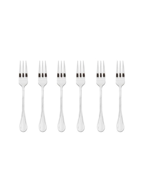 SET 6 FORCH. DOLCE ROYAL INOX