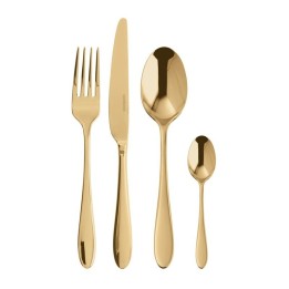 Sambonet Set di 24 posate Velvet PVD Gold per 6 persone