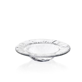 Ivv Piatto pasta Babilonia in vetro trasparente Ø 22 cm