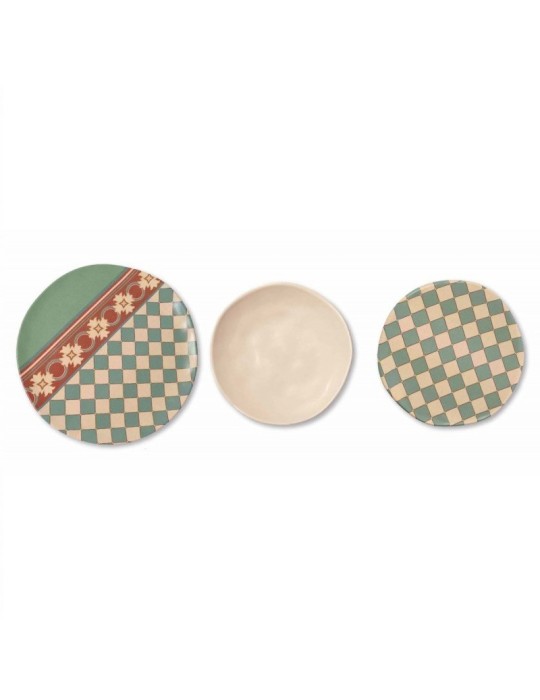 TAVOLA 18 PZ LE CEMENTINE QUADRELLA GRES