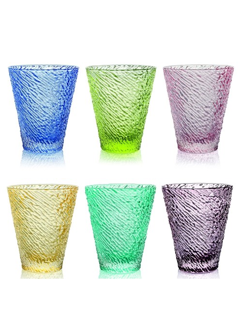 IVV - Set 6 bicchieri acqua Iroko multicolor IVV - Set 6 bicchieri acqua Iroko multicolor