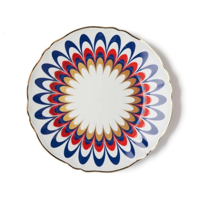 Bitossi Flora Piatto piano dal design elegante