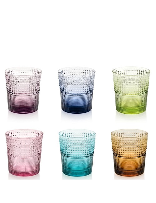 IVV - Set 6 bicchieri acqua Speedy multicolor IVV - Set 6 bicchieri acqua Speedy multicolor