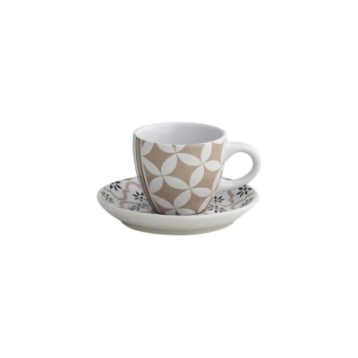 TAZZINA CAFFE ALHAMBRA SET 2 PZ PORCELLANA