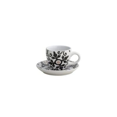 TAZZINA CAFFE ALHAMBRA SET 2 PZ PORCELLANA 2
