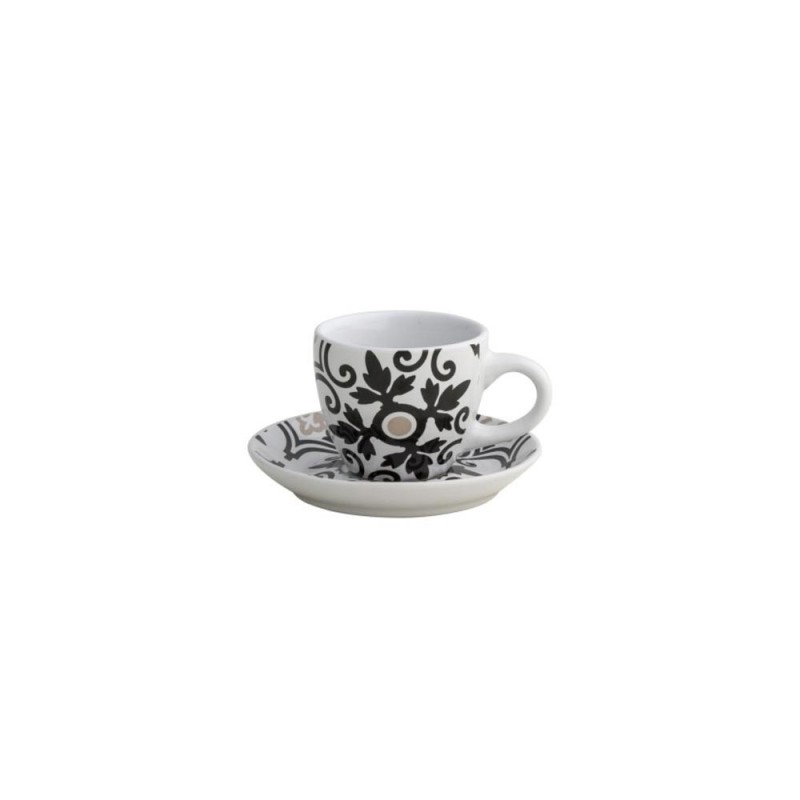 TAZZINA CAFFE ALHAMBRA SET 2 PZ PORCELLANA