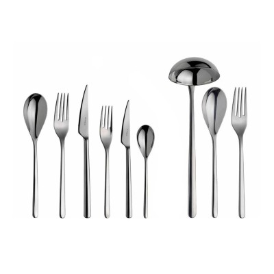 Set Posate Sintesi Bugatti 75 Pezzi Monoblocco