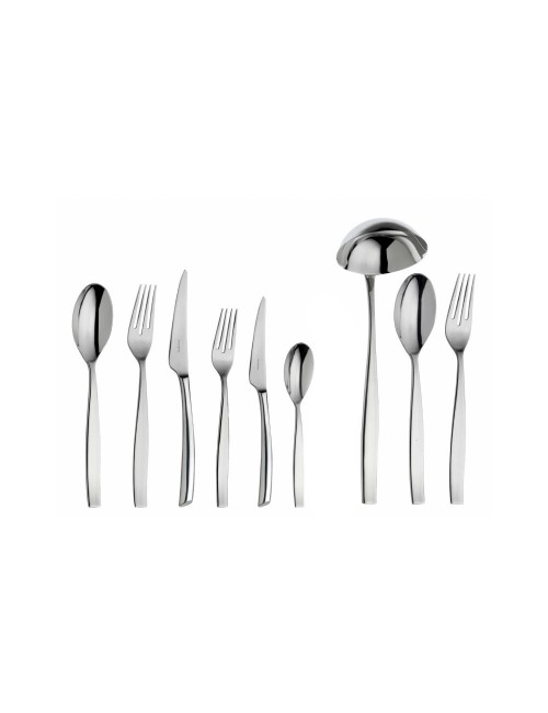 Set Posate Toscana Bugatti 75 Pezzi in Acciaio Inox 18/10