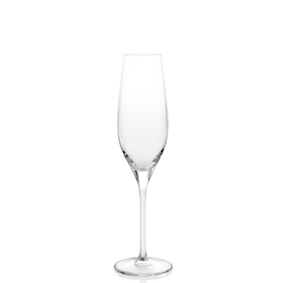 Candida Celiento - IVV, set 6 calici flute Vizio trasparenti