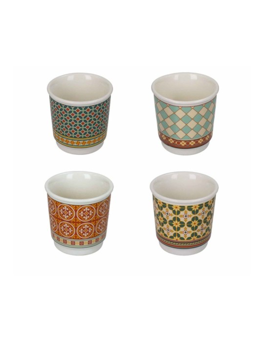 BICCHIERINO LE CEMENTINE SET 4 PZ NEW BONE CHINA