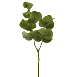 EDG Ramo artificiale di foglie di begonia alto 80 cm