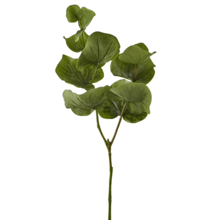 EDG Ramo artificiale di foglie di begonia alto 80 cm