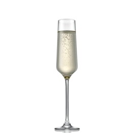 IVV - Set 2 calici flute Tasting Hour trasparenti