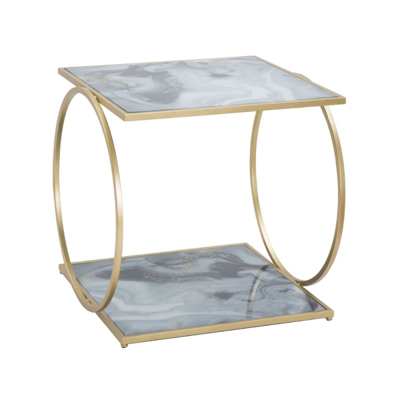 TAVOLINETTO GLAM 2 LEVEL CM52.5X50X51