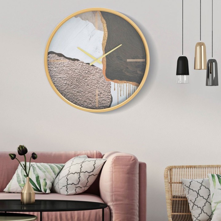 Mauro Ferretti Orologio Art Mix multicolore Ø 60 cm