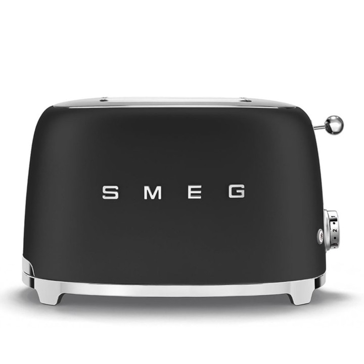 Smeg Tostapane 50's Style 2 fette nero opaco