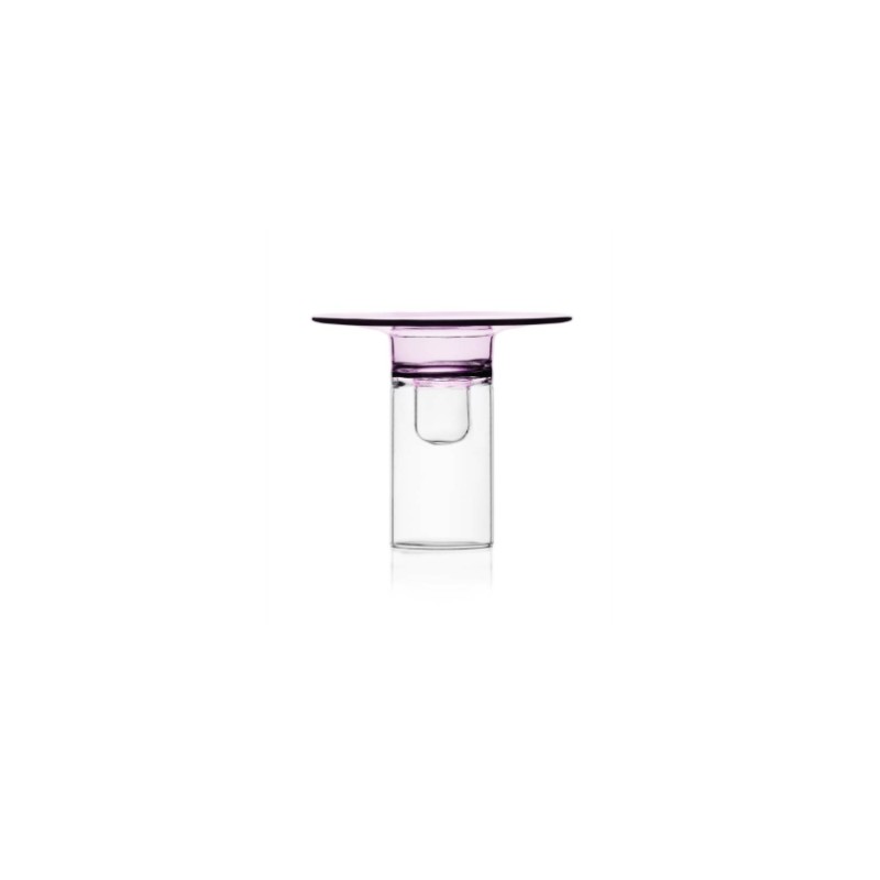 Candeliere in Vetro Borosilicato Rosa Ichendorf Milano – Collezione Firefly