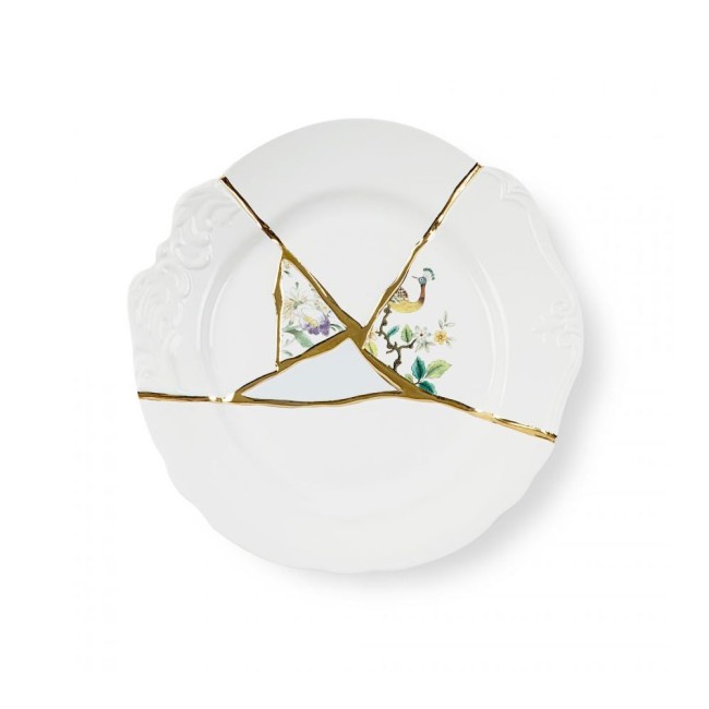 Kintsugi Dinner Plate 02 – Piatto Piano di Design Seletti