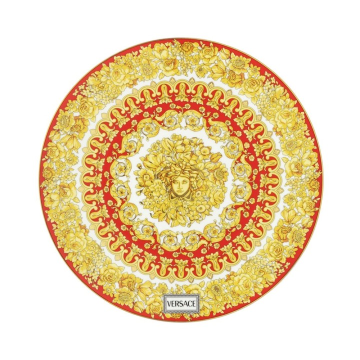 Versace Segnaposto Medusa Rhapsody Red Ø 33,1 cm