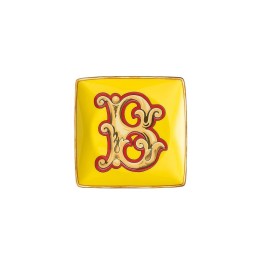Versace Coppetta quadrata Holiday Alphabet B 12 × 12 cm
