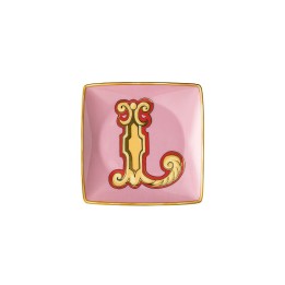 Versace Coppetta quadrata Holiday Alphabet L 12 × 12 cm