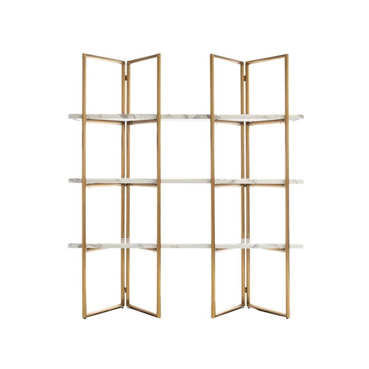 Richmond Scaffale Lagrand 3 ripiani 165 × 46,5 cm