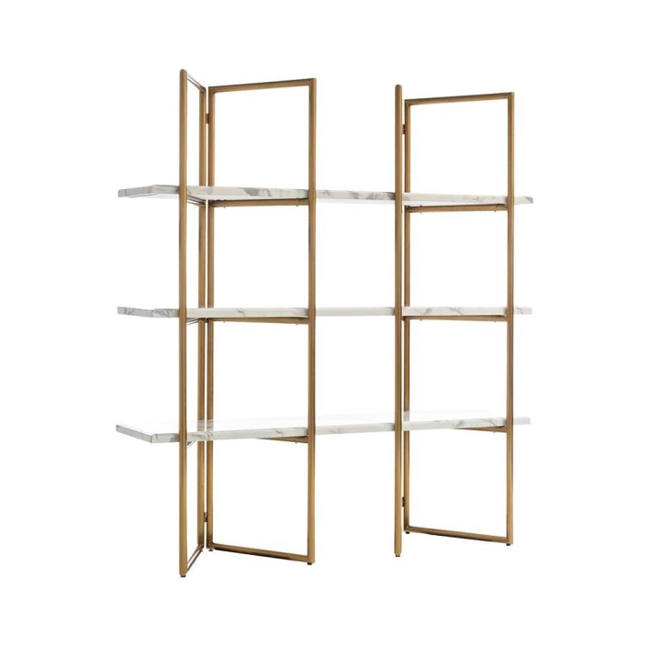 Richmond Scaffale Lagrand 3 ripiani 165 × 46,5 cm